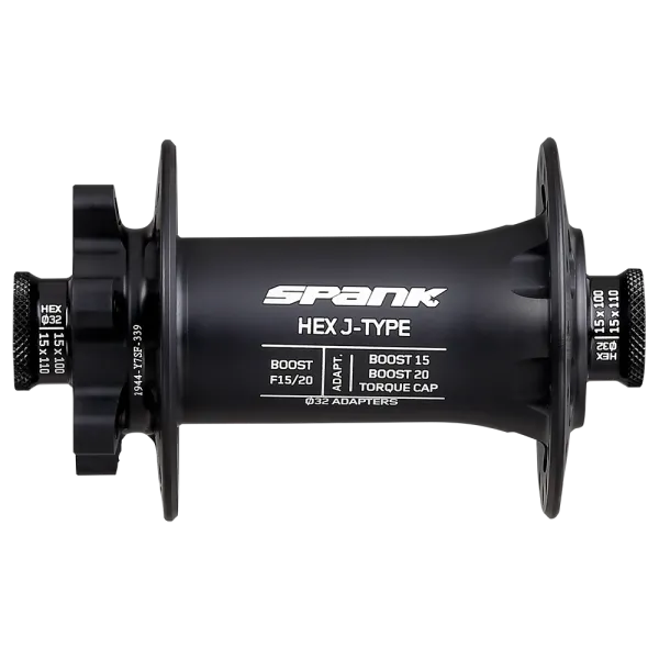 Втулка передняя SPANK HEX J-TYPE Boost F15/20, Black
