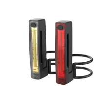 Комплект мигалок передняя и задняя Knog Plus Twinpack 40/20 Lumens Black