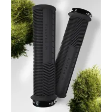 Грипсы Peaty's Monarch Grip Mushroom, Thick 3234mm, Trail Comfort, Black