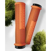 Грипсы Peaty's Monarch Grip Mushroom, Thin 3032mm, Trail Comfort, Mango