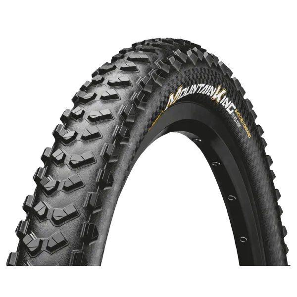 Покрышка бескамерная Continental Mountain King ShieldWall, 27.5 x 2.60, черная, складная