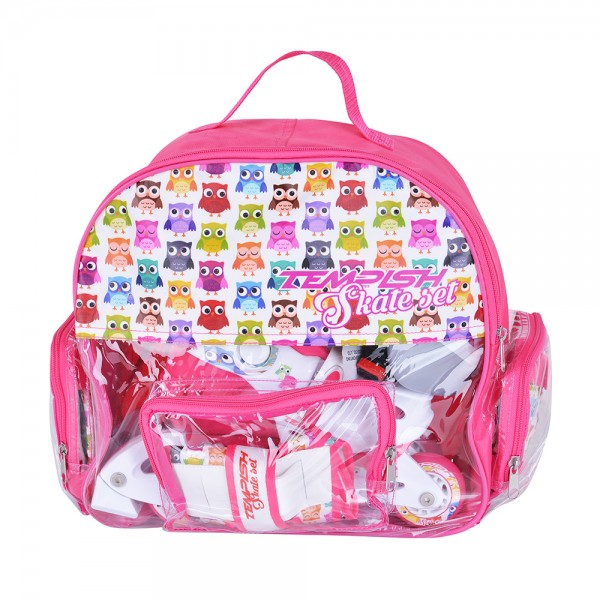 Детские раздвижные роликовые коньки Tempish Owl Baby skate (комплект) 34-37