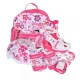 Детские раздвижные роликовые коньки Tempish Flower Baby skate (комплект) 26-29