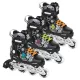 Детские раздвижные роликовые коньки Tempish Lux Rebel 33-36
