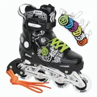 Детские раздвижные роликовые коньки Tempish Lux Rebel 37-40