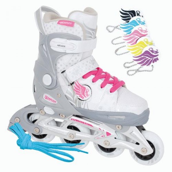 Детские раздвижные роликовые коньки Tempish Lux Rebel 33-36