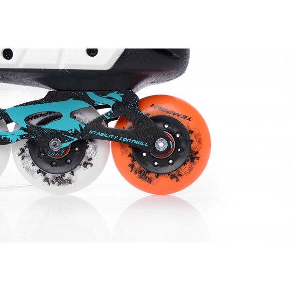 Фрискейт роликовые коньки Tempish Black Ice 38