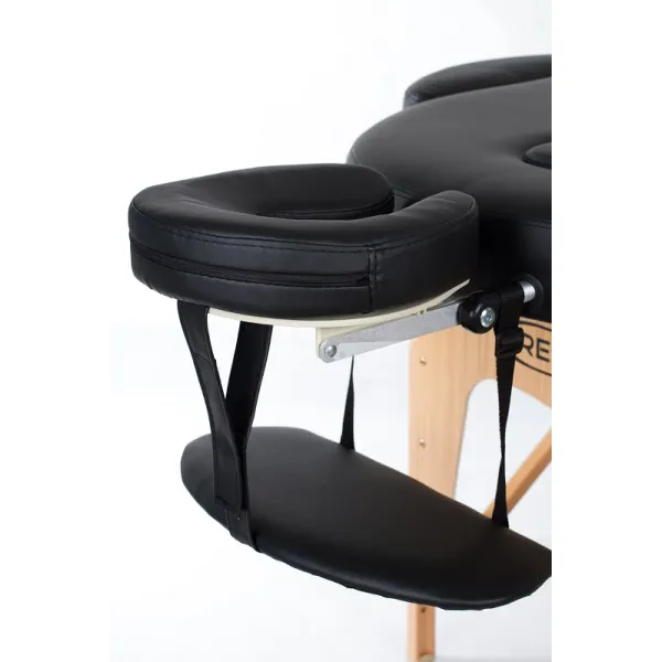 Массажный стол RESTPRO VIP OVAL 2 черный