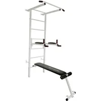 Шведская стенка (белая) FitLogic FL01