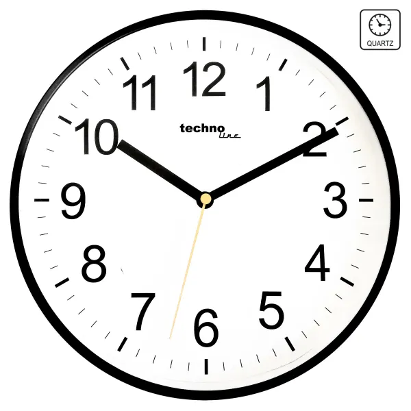 Годинник настінний Technoline WT630 White/Black (WT630)