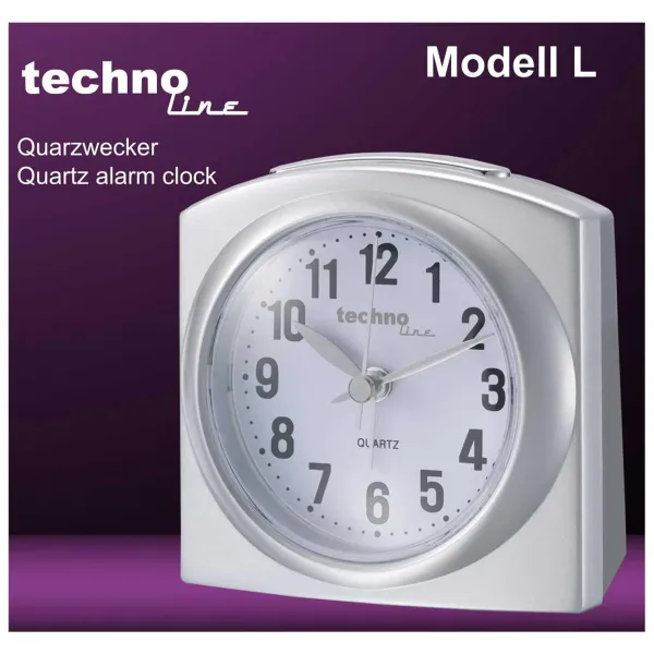 Годинник настільний Technoline Modell L Silver (Modell L silber)