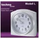 Годинник настільний Technoline Modell L Silver (Modell L silber)