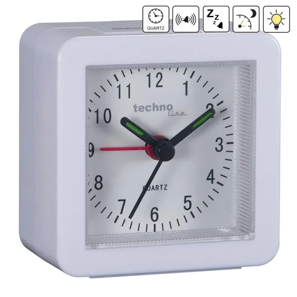 Годинник настільний Technoline Modell SC White (Modell SC weis)