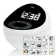 Годинник настільний з радіо Technoline WT500 Black/White (WT500)