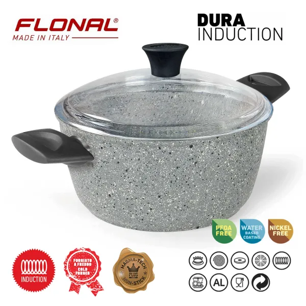 Каструля Flonal Dura Induction 2,4 л з кришкою (DUICV2030)
