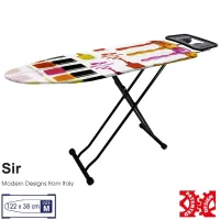 Гладильная доска Casa Si Sir 122x38 Black/Red Laquer (CS93575R266)