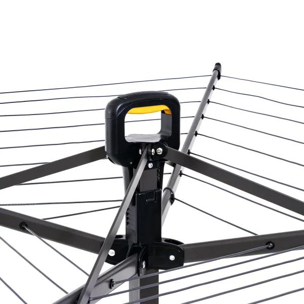 Сушарка для білизни підлогова Casa Si Pop-Up Rotary 20m Anthracite (CS92039B)