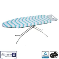 Гладильная доска Casa Si Superstandard Basic 120x38 White/Green Zigzags (CS95150E166)