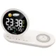 Годинник настільний Technoline WT427 Wireless Mobile Charging White (WT427)