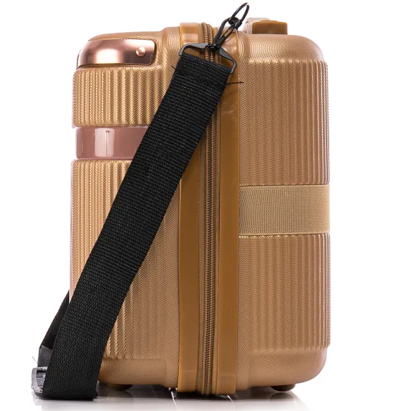 Бьюти-кейс Semi Line 16L Gold (T5667-1)