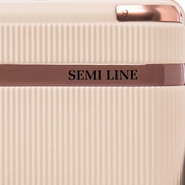 Бьюті-кейс Semi Line 16L Ecru (T5669-1)