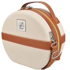 Бьюти-кейс Semi Line 5L Ecru/Brown (T5670-1)