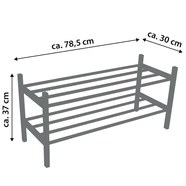 Полка для обуви Casa Si Shoe Rack Bamboo (CS92307W04)