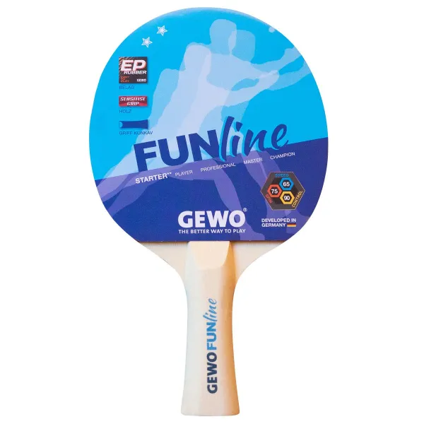 Набір для настільного тенісу Gewo Double-Fun + сітка Flexx (103360000)