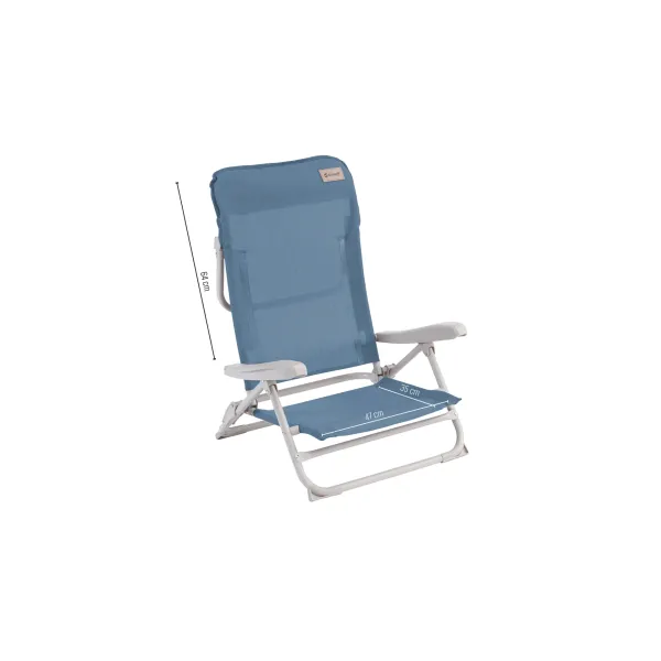Крісло кемпінгове Outwell Seaford Ocean Blue (470433)