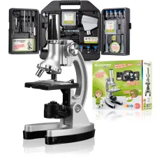 Мікроскоп Bresser Junior 300x-1200x з кейсом (8851000/14459)