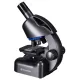Мікроскоп Bresser Junior CM-04 100x-900x Black з набором для дослідів і адаптером для смартфона (14951)