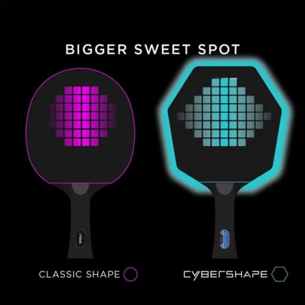 Набір для настільного тенісу Stiga Sonic V2 Cybershape 2 Bats 3 Balls (1210-1206-35)