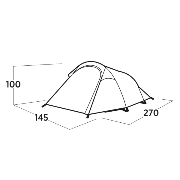 Намет двомісний Easy Camp Reindal 2 (120471)