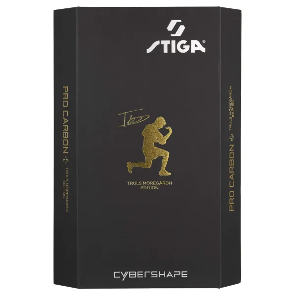 Ракетка для настільного тенісу Stiga Pro Carbon Plus Cybershape Truls Edition 5 Star FL (1215-1306-35)