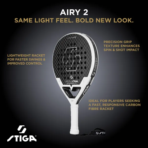 Ракетка для падел тенісу Stiga Racket AIRY 2 (2204-1311-01)