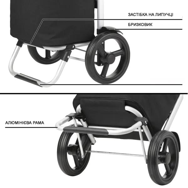 Cумка-візок ShoppingCruiser Allround Black (650064)