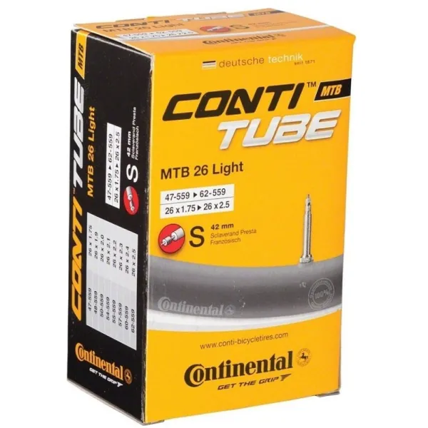 Камера Continental MTB Tube Light 26