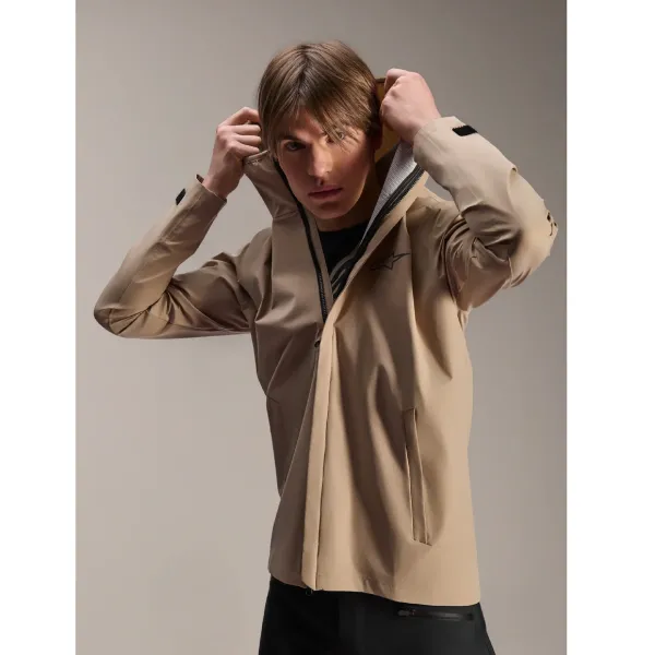 Куртка дождевик Alpinestars A-DURA RAIN JACKET LIGH BROWN, XL