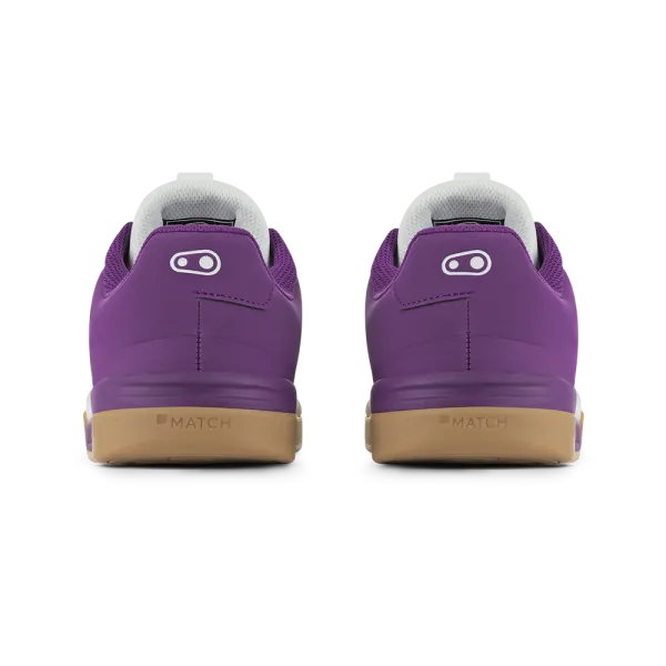 Веловзуття CrankBrothers SHOES MALLET LACE WHITE / PURPLE - GUM OUTSOLE - BERNARD KERR 9.5