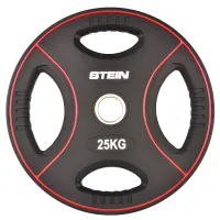 Диск поліуретановий чорний Stein 25 кг