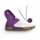 Веловзуття CrankBrothers SHOES STAMP LACE WHITE / PURPLE - GUM OUTSOLE - BERNARD KERR 9.5