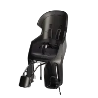 Детское велокресло Bobike Exclusive Evolve maxi - rear bicycle seat for frame Urban Black