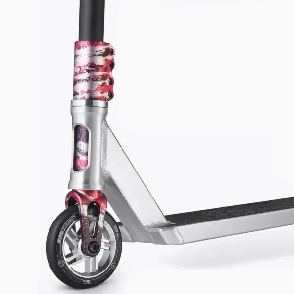 Самокат трюковий Hipe H5 Silver/red