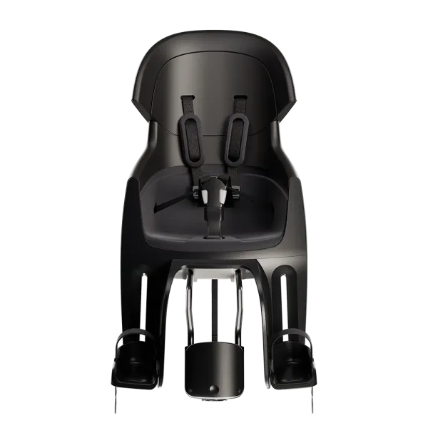 Детское велокресло Bobike Exclusive Evolve maxi - rear bicycle seat for frame Urban Black