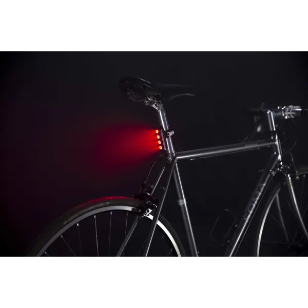 Мигалка задня Knog Blinder Mob V Four Eyes 44 Lumens Black
