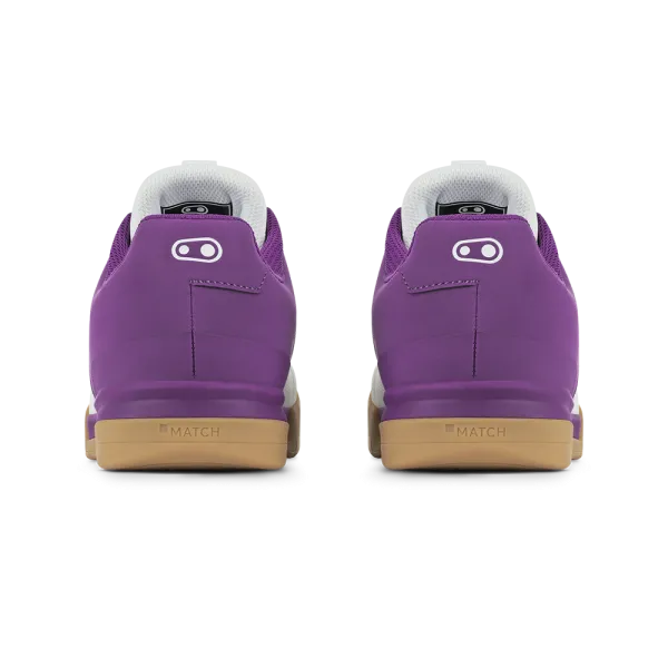 Веловзуття CrankBrothers SHOES STAMP LACE WHITE / PURPLE - GUM OUTSOLE - BERNARD KERR 11.0