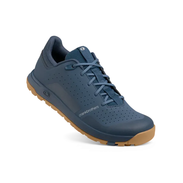 Велообувь CrankBrothers SHOES STAMP TRAIL LACE BLUE / DARK BLUE - GUM OUTSOLE 9.5