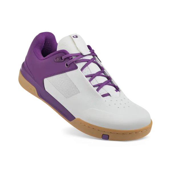 Веловзуття CrankBrothers SHOES STAMP LACE WHITE / PURPLE - GUM OUTSOLE - BERNARD KERR 11.0