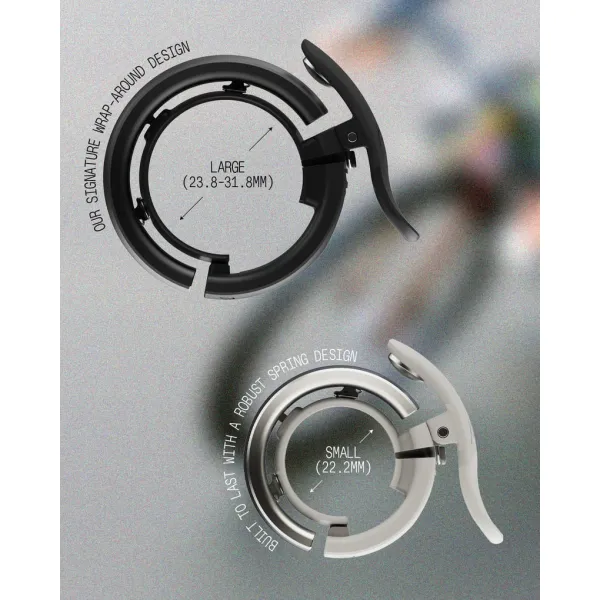 Дзвінок Knog Oi Prima Primer Grey Small