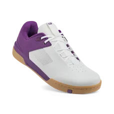 Велообувь CrankBrothers SHOES STAMP LACE WHITE / PURPLE - GUM OUTSOLE - BERNARD KERR 10.0